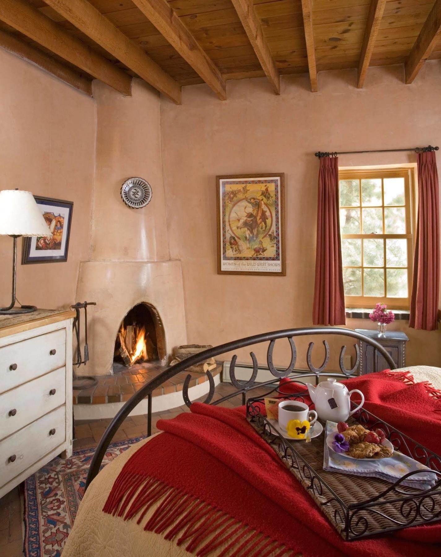סנטה פה El Farolito B&B Inn מראה חיצוני תמונה